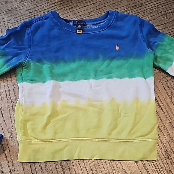 Polo by Ralph Lauren Kids Matching Set - Blue, Green, Yellow - Picture 7 of 15